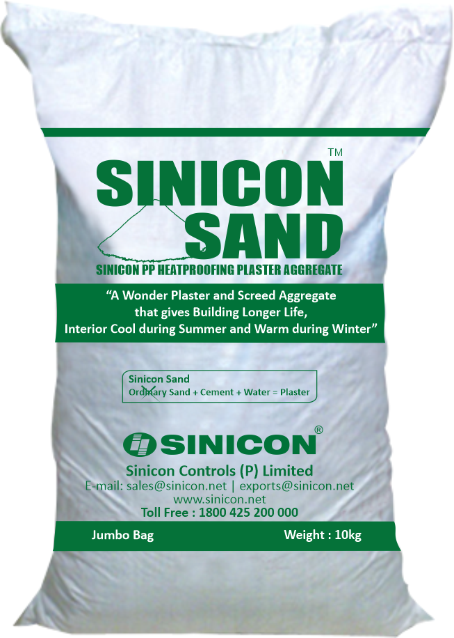 Sinicon Sand - Heat Proofing Plaster Aggregate