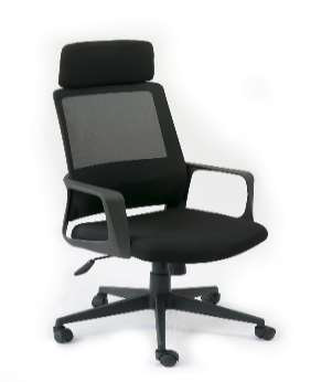 Chair: Mesh revolving chair