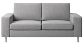 Sofas: Two seater sofa