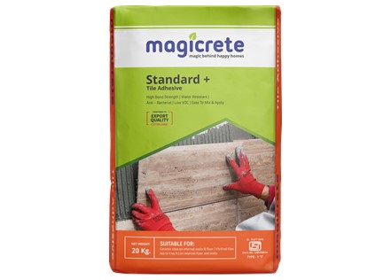Magicrete Standard + Tile Adhesive