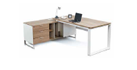 Movable Furniture: Office table with side runner