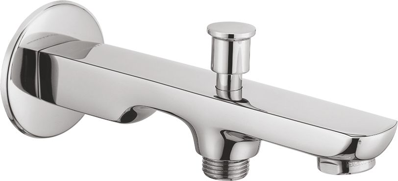 Lavatory Faucets: Jupiter Bath Tub  Spout With Button (272211420121GP)
