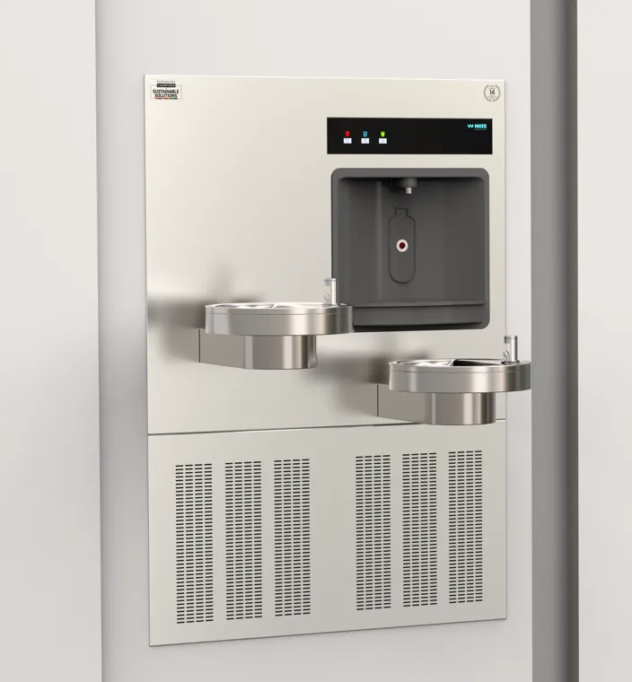 WAE DWF NT 03: Wall recessed drinking water fountain
