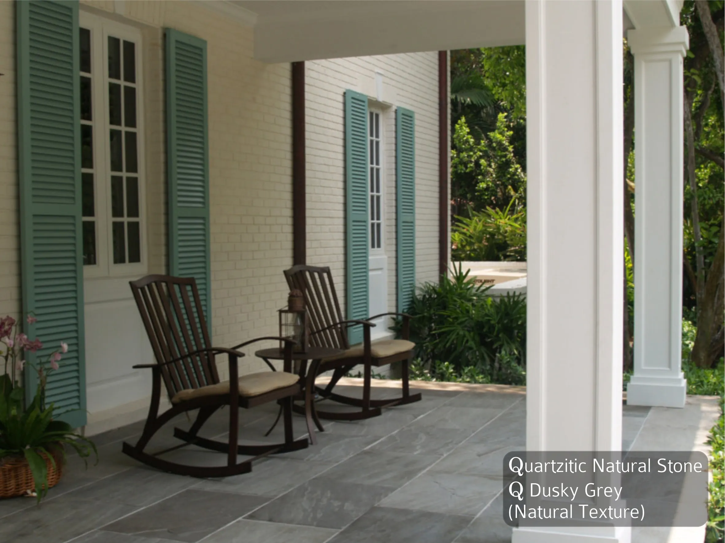 Quarzitic Natural Stone, Q Dusky Grey (Natural Texture) 
