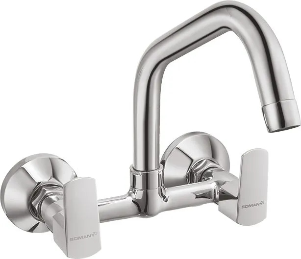 Kitchen Faucets: Optimus Sink Mixer Wall  Mounted (272201450011GP)