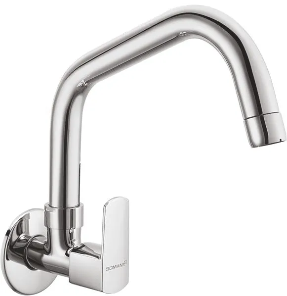 Kitchen faucets: Optimus Sink Cock With Swinging Spout (272211450091GP)
